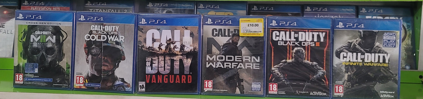 Brand New Call of Duty Vanguard PS4 CD