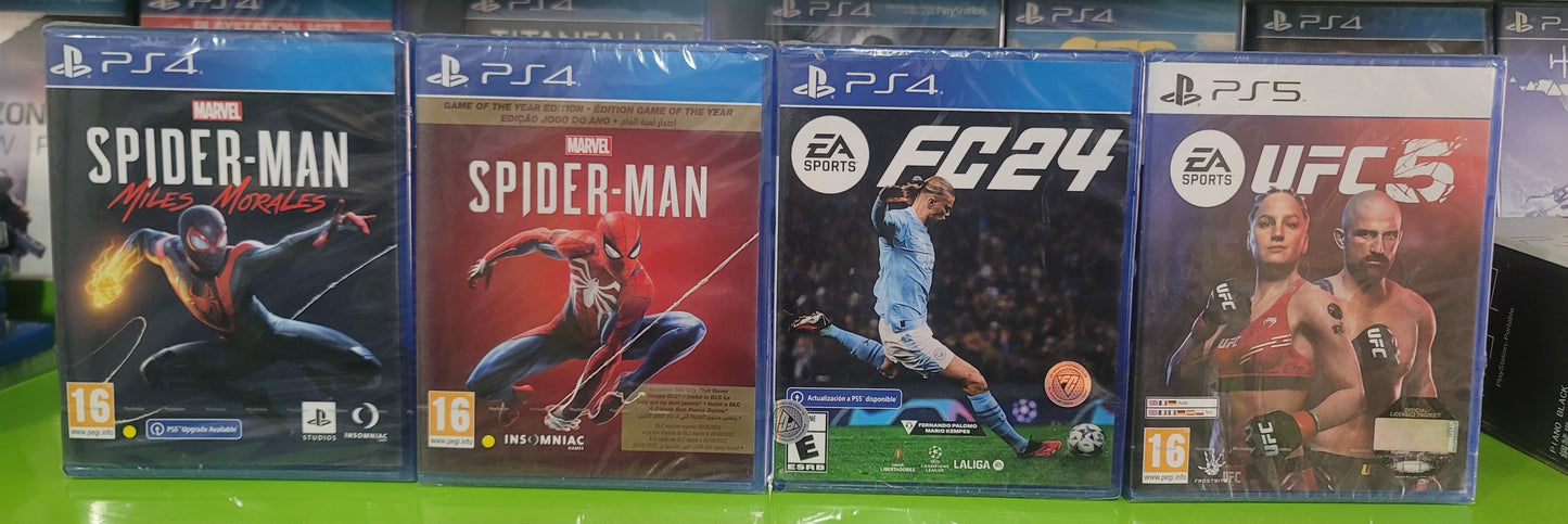 Brand New Marvel's SpiderMan PS4 CD