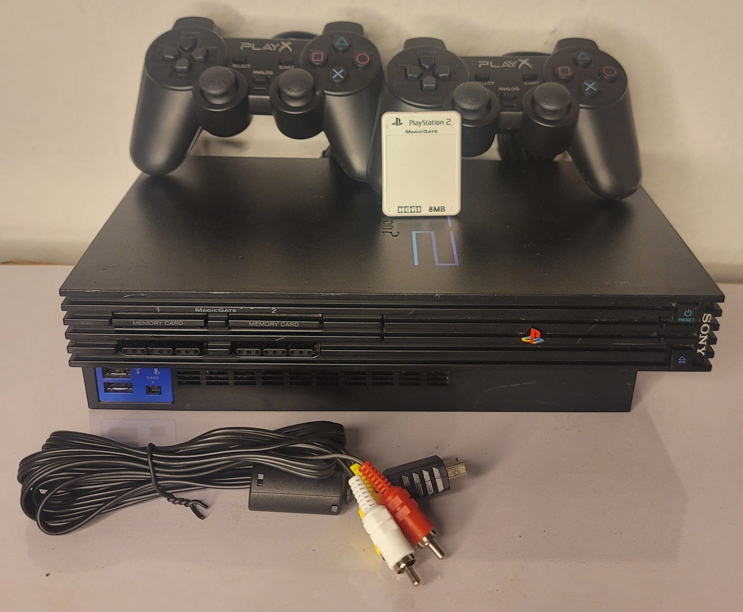 PlayStation 2 + 15 Installed Games