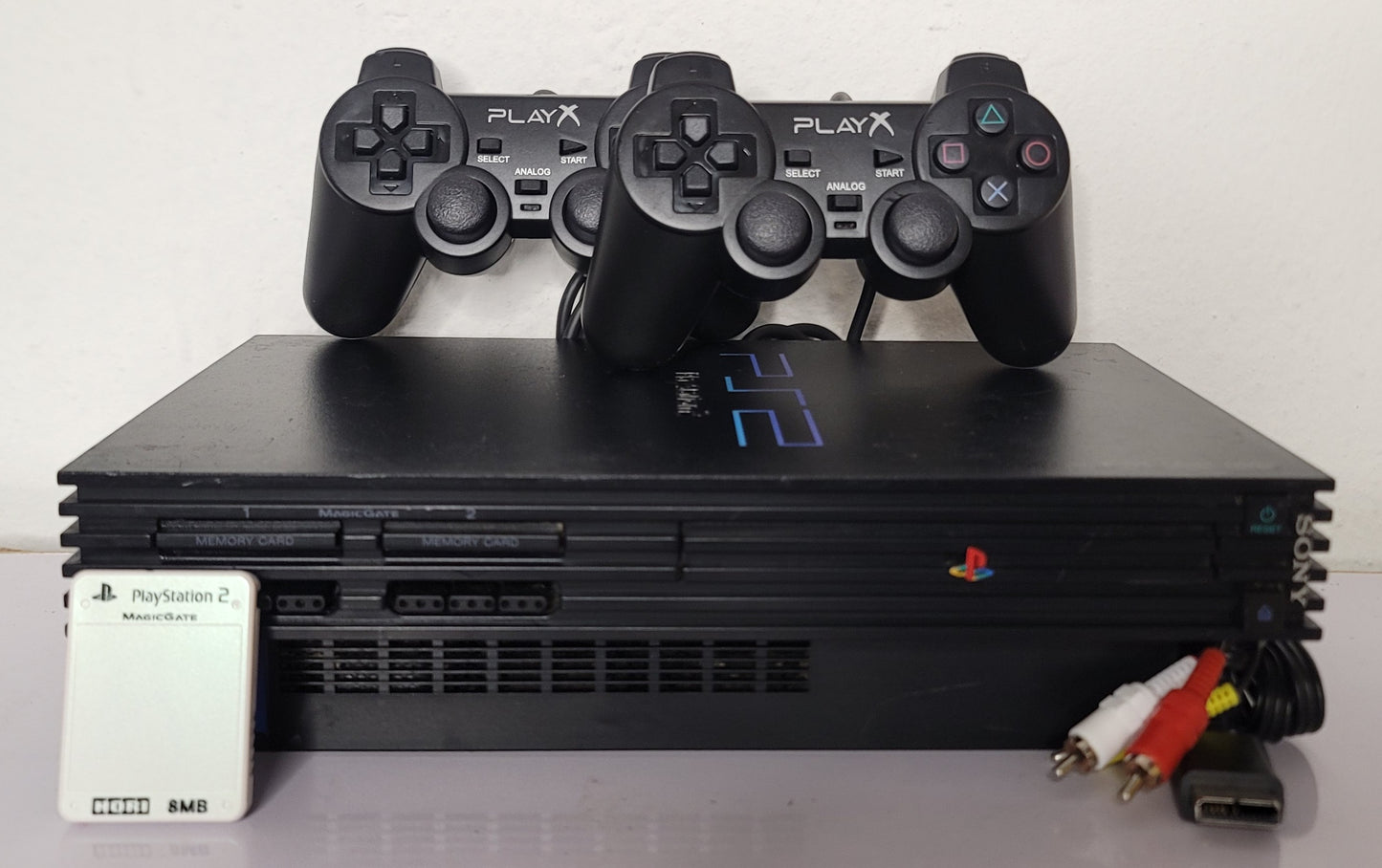 PlayStation 2 + 15 Installed Games