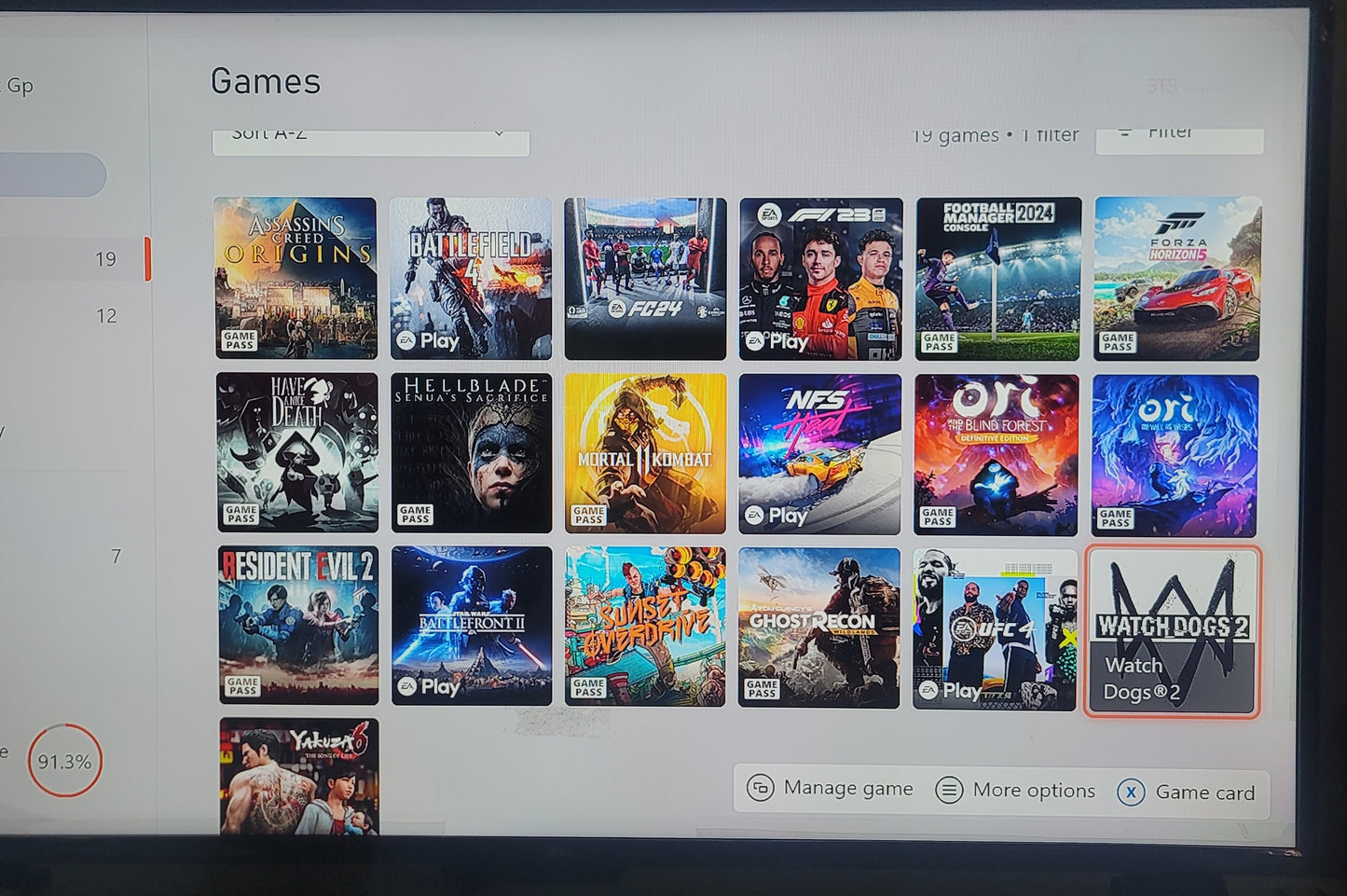 Xbox One 10 Installed Games + a wireless controller & FREE GAMEPASS SUBSCRIPTION if needed