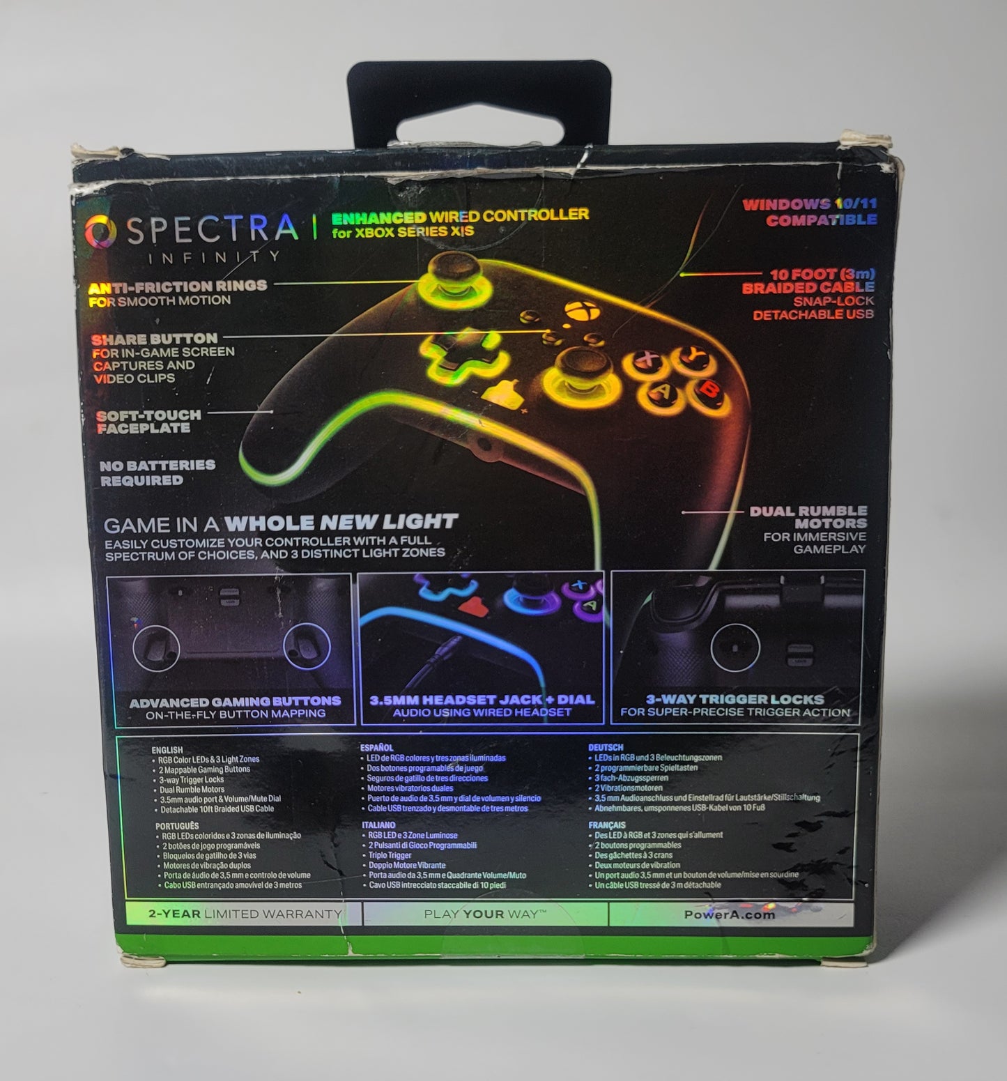 Brand New PowerA Series Wired Controllers (LED LIGHT)