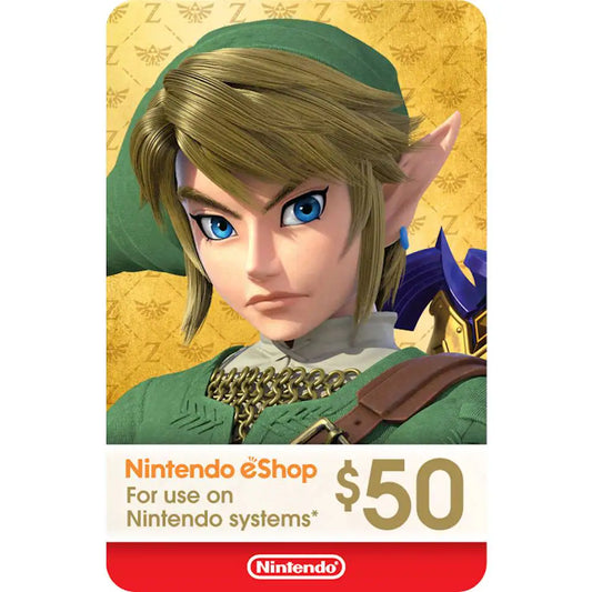 Nintendo $50 eShop Gift Card