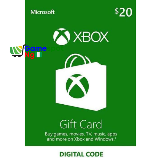 $20 Microsoft Xbox Gift Card