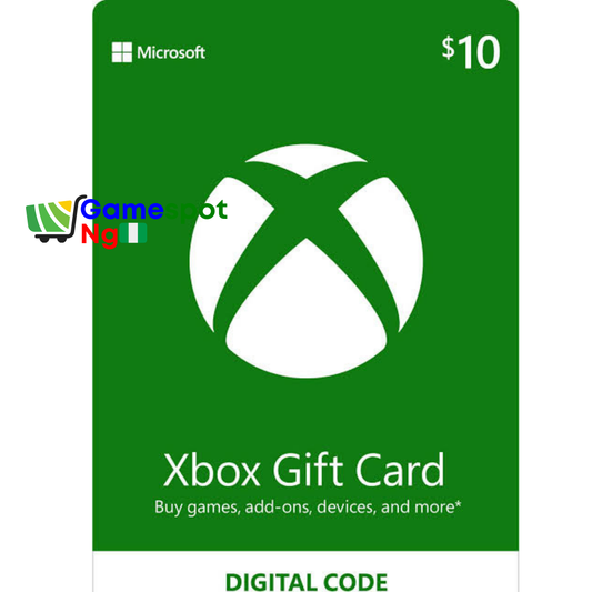 $10 Microsoft Xbox Gift Card