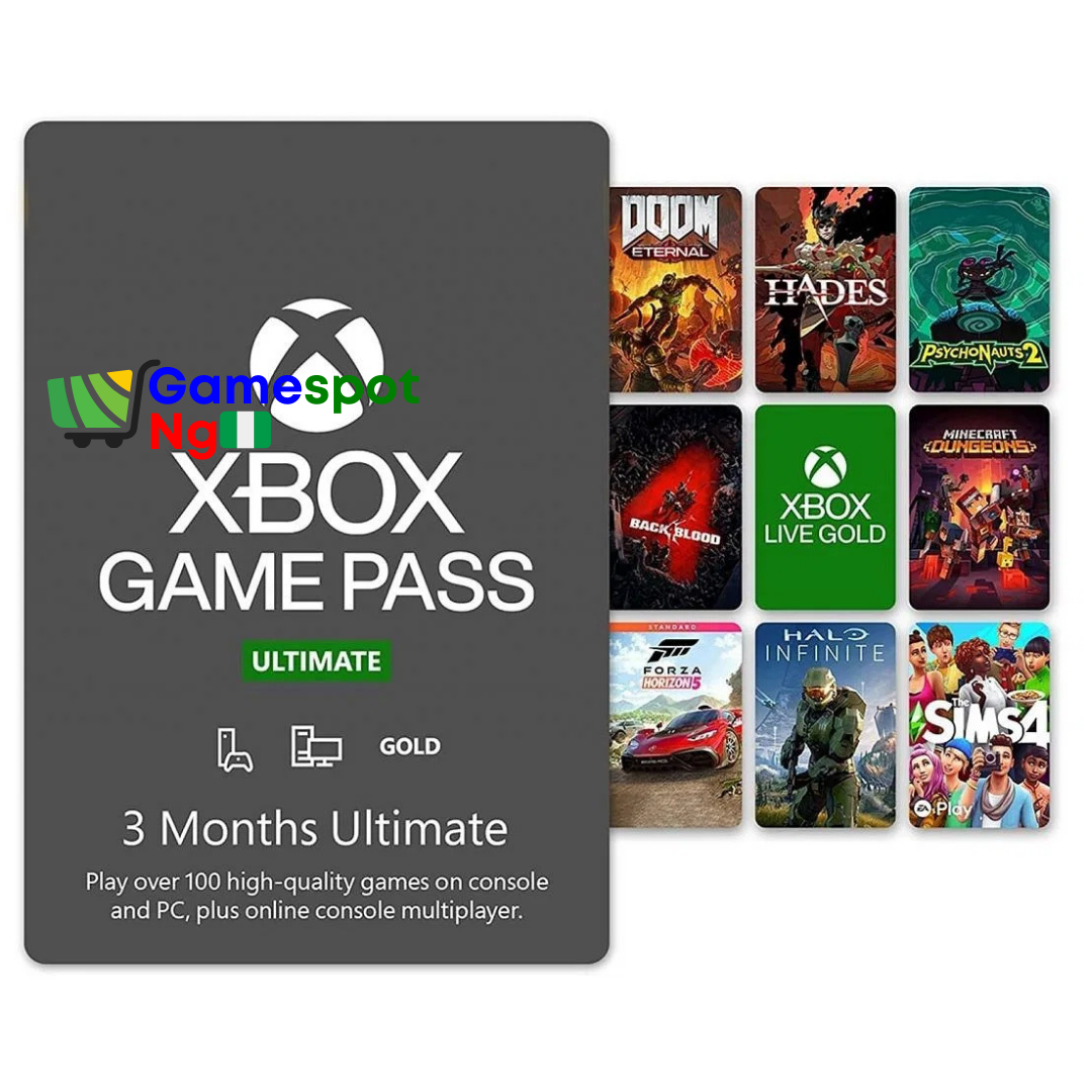 3 Months Microsoft Xbox Game Pass Ultimate