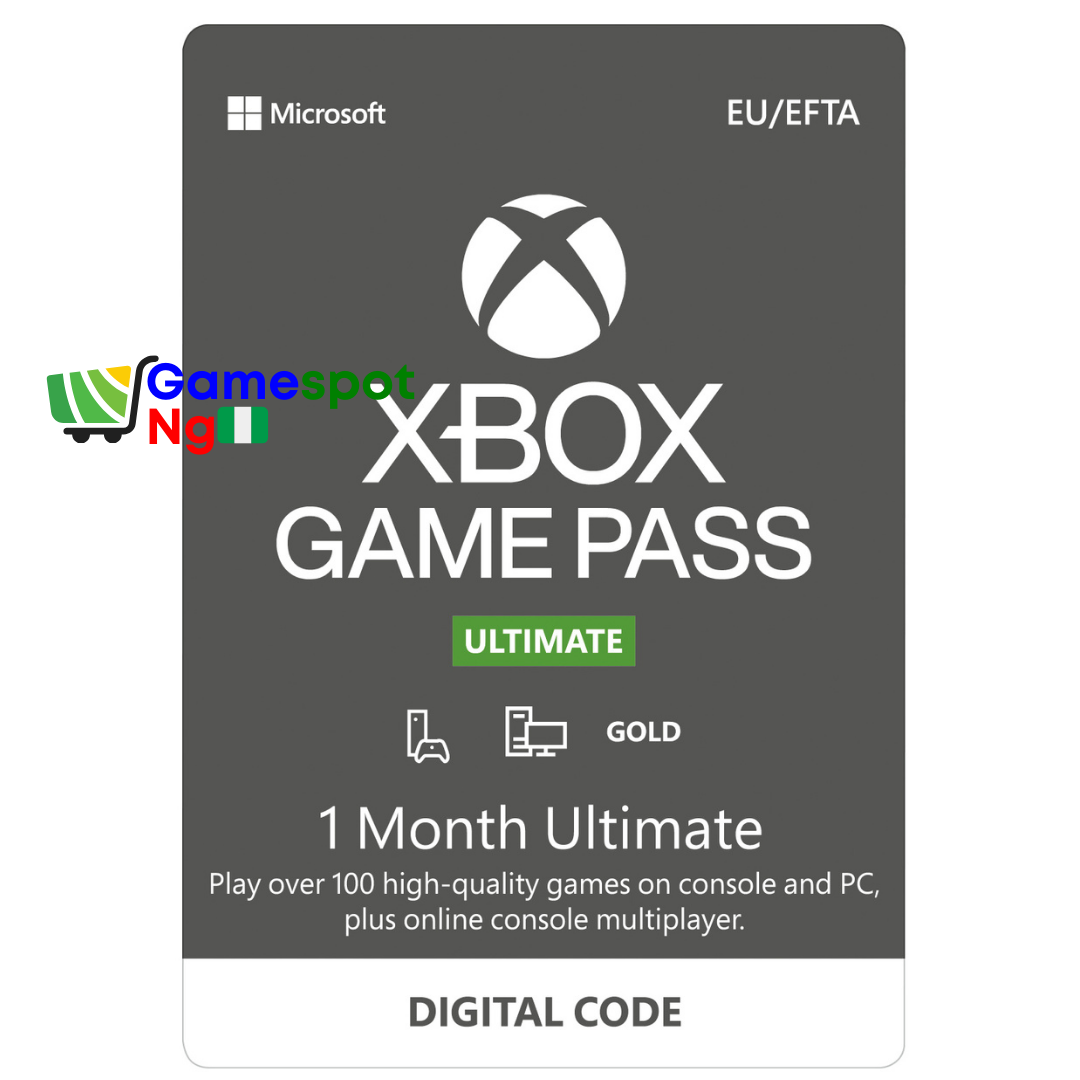 1 Month Microsoft Xbox Game Pass Ultimate