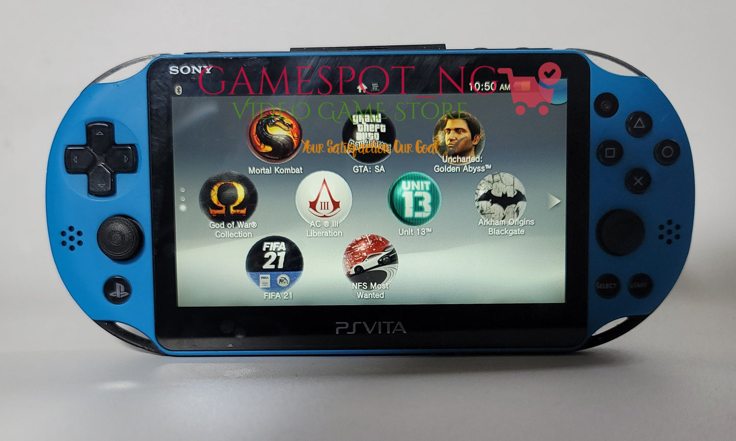 PlayStation Vita + 10 Installed Games