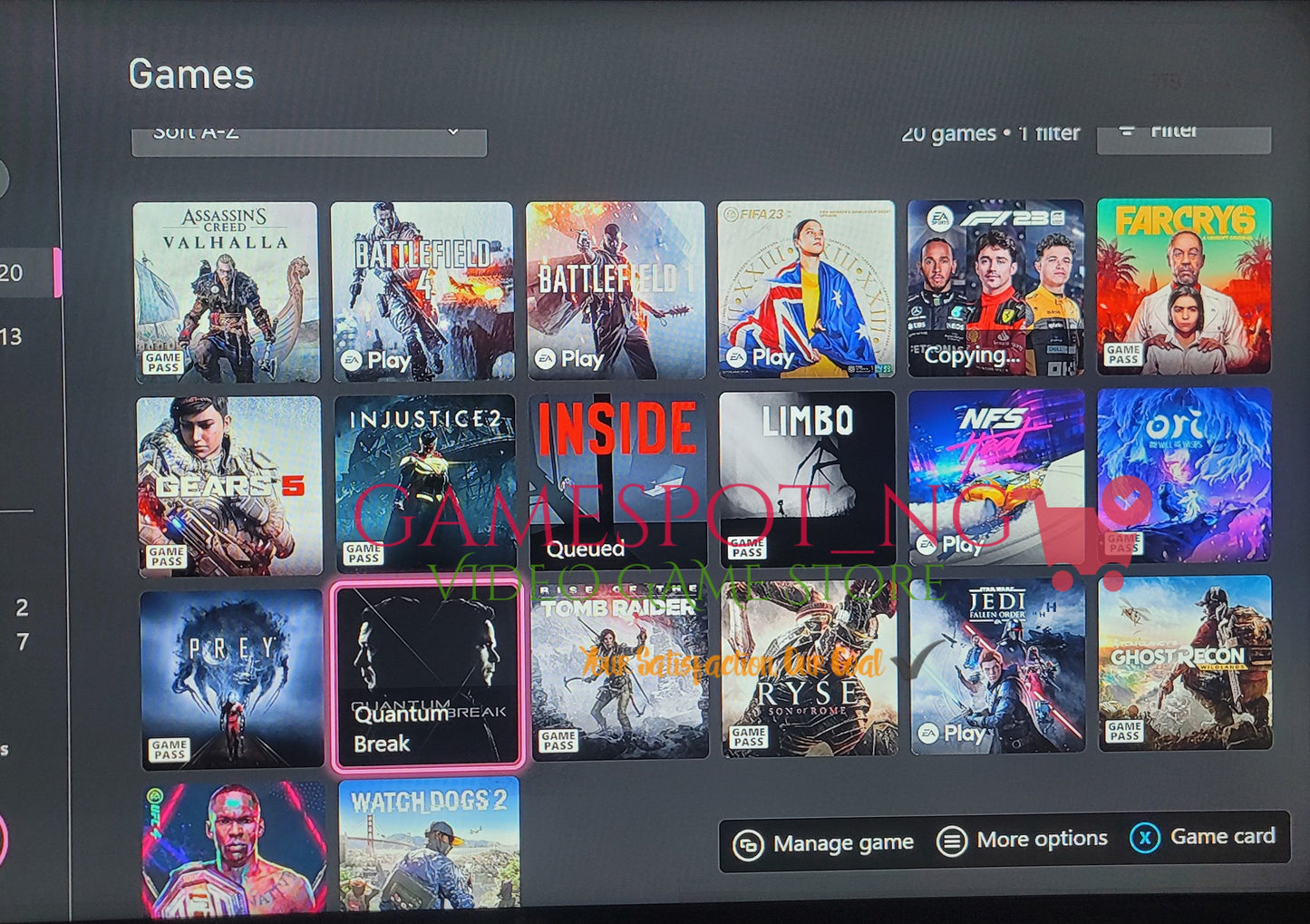 Xbox One + 1 Pad & 10+ Installed Games + FREE GAME PASS SUBSCRIPTION (Optional)