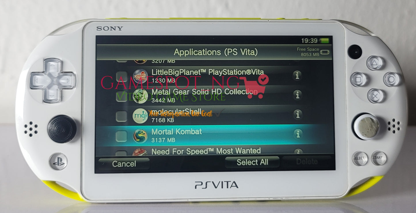 PlayStation Vita + 10 Installed Games