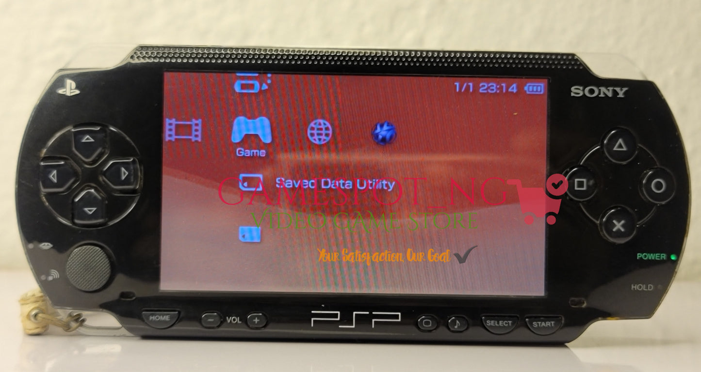 PlayStation Portable + 15 Installed Games