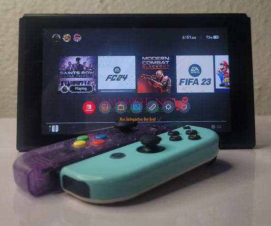 Nintendo Switch + 10 Games Installed