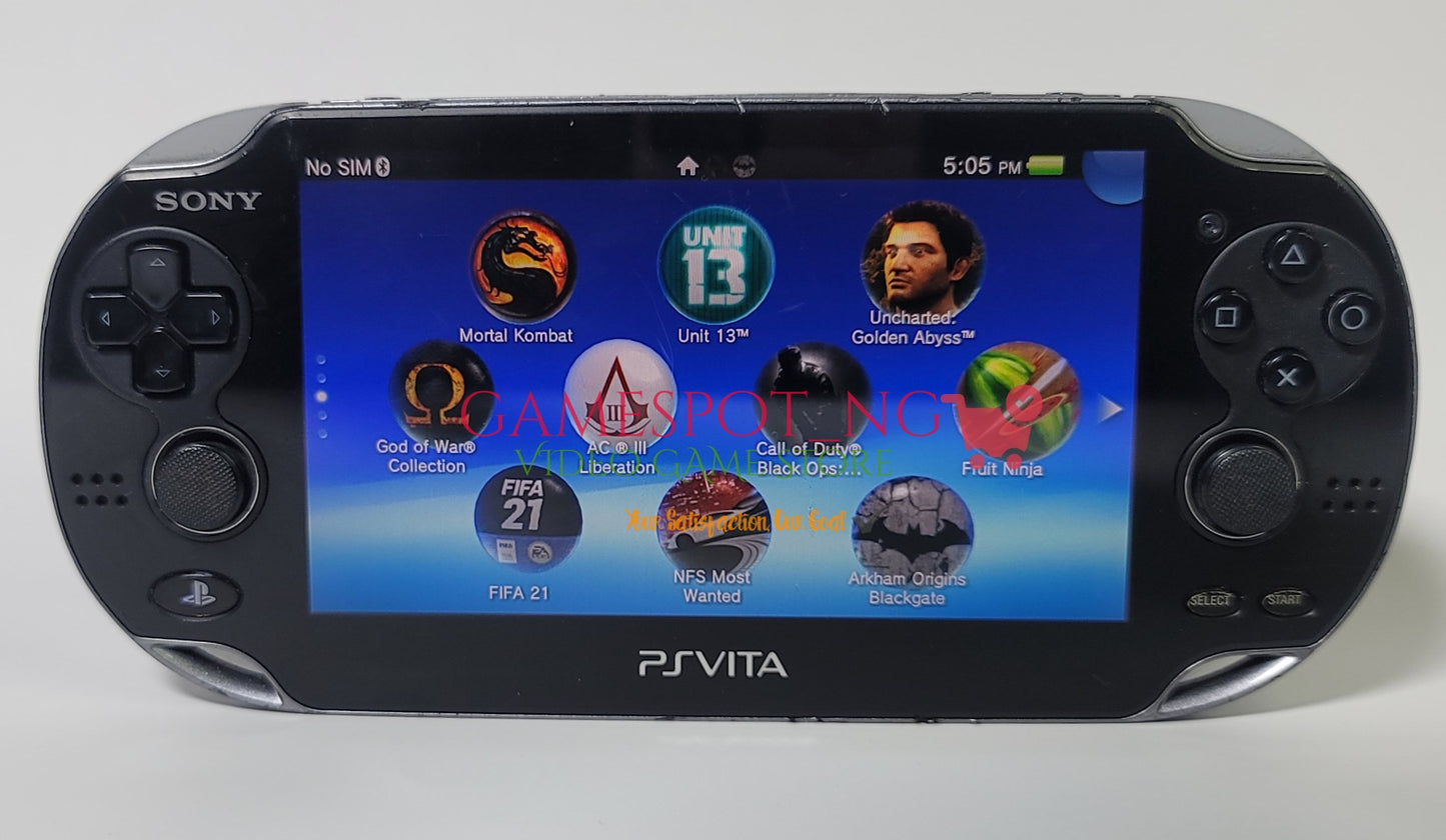 PlayStation Vita + 10 Installed Games