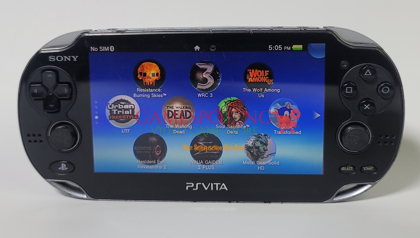 PlayStation Vita + 10 Installed Games