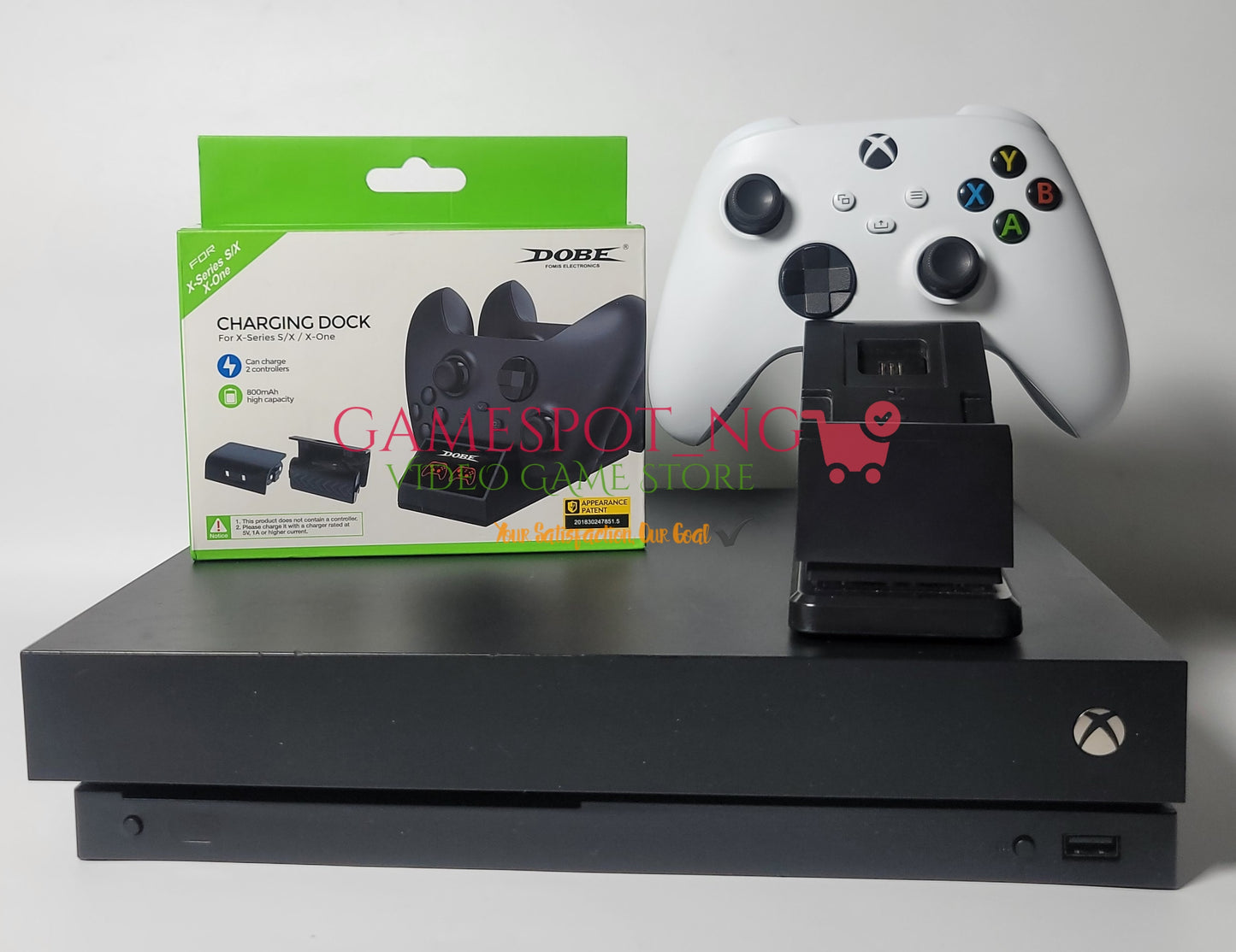 Xbox One/Series Wireless Controller Charging Dock - With 2 Rechargeable Batteries