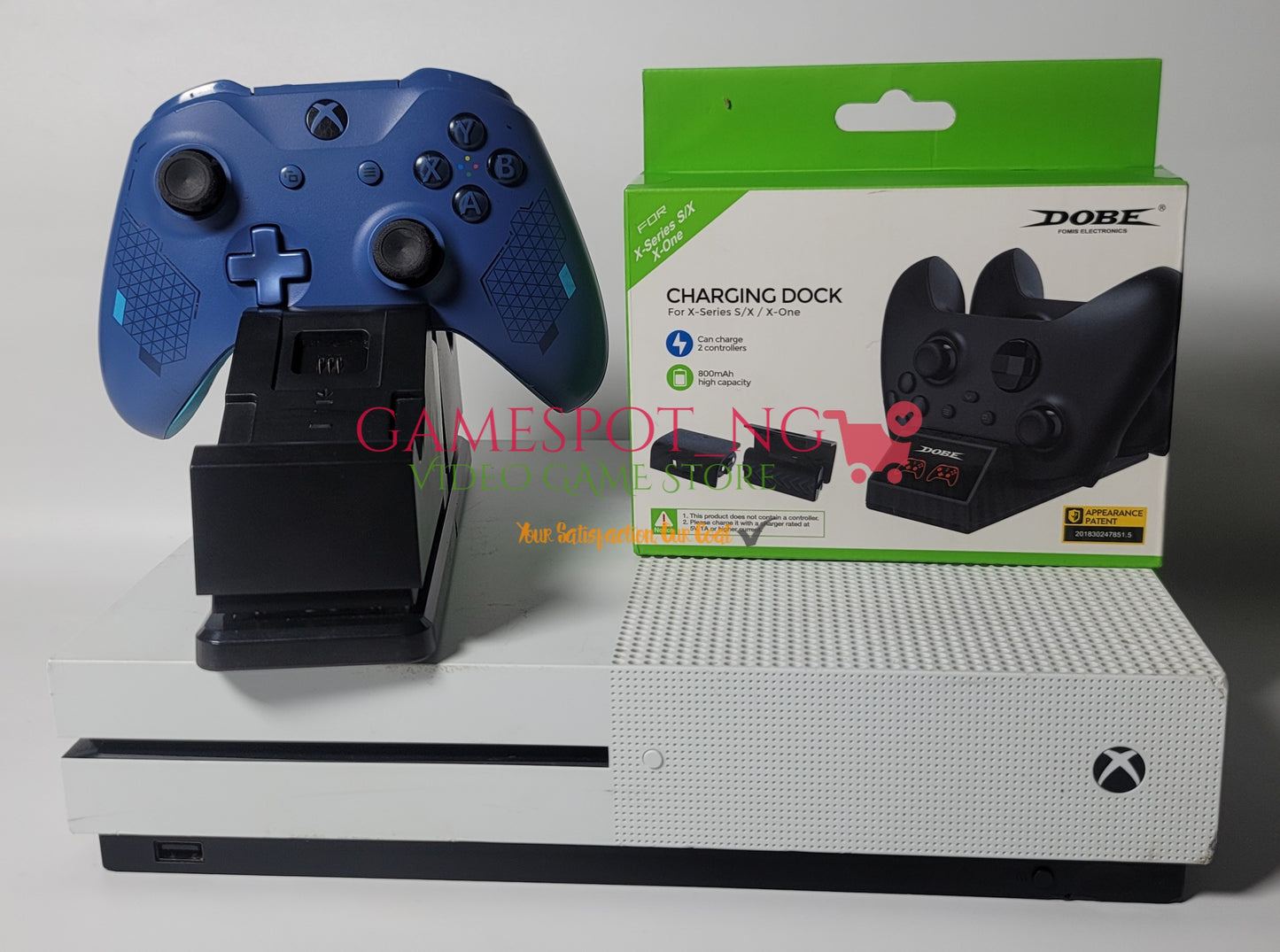 Xbox One/Series Wireless Controller Charging Dock - With 2 Rechargeable Batteries