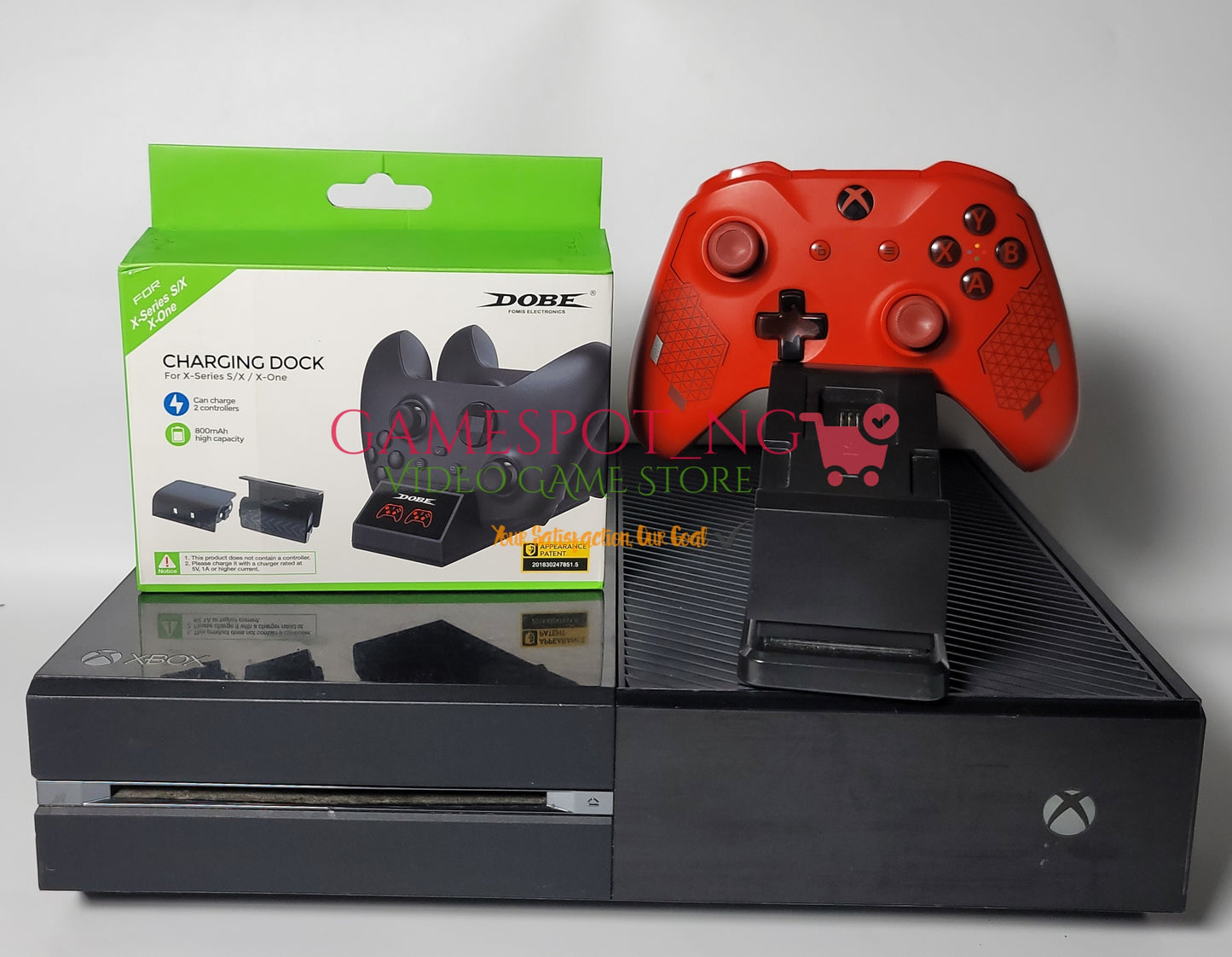 Xbox One/Series Wireless Controller Charging Dock - With 2 Rechargeable Batteries