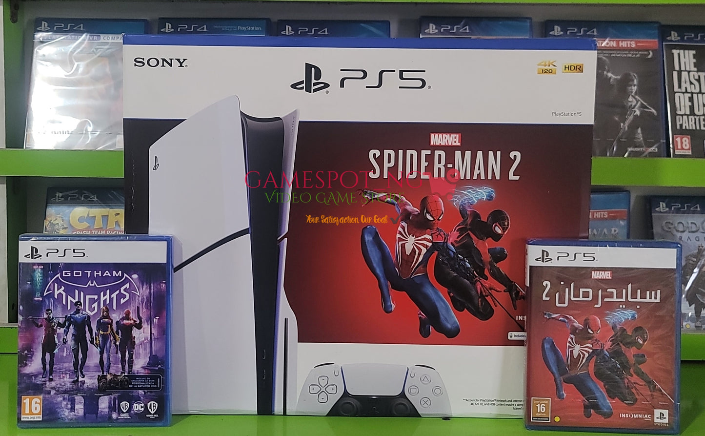 PlayStation 5 Slim + CDS INCLUDED