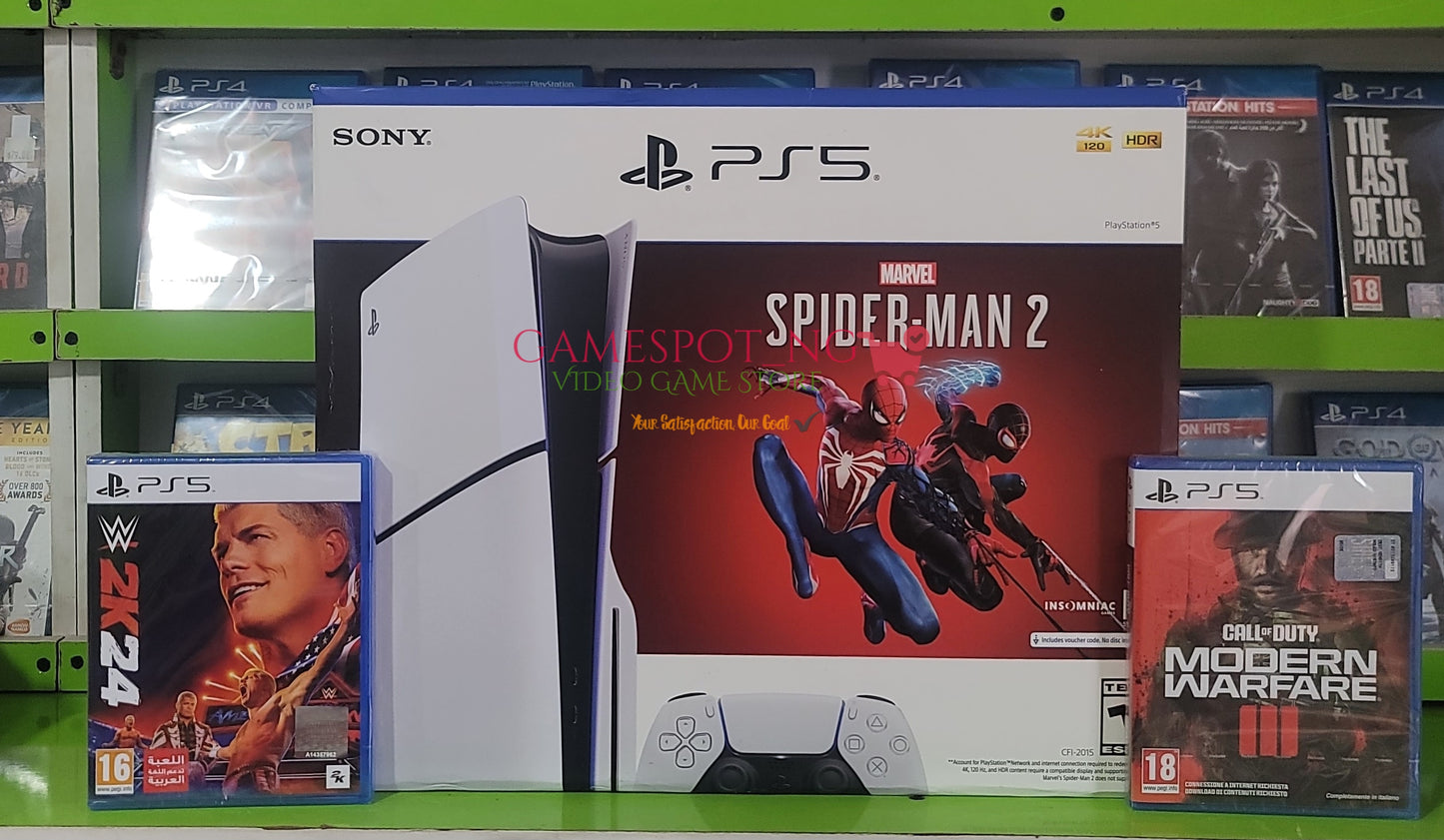 PlayStation 5 Slim + CDS INCLUDED