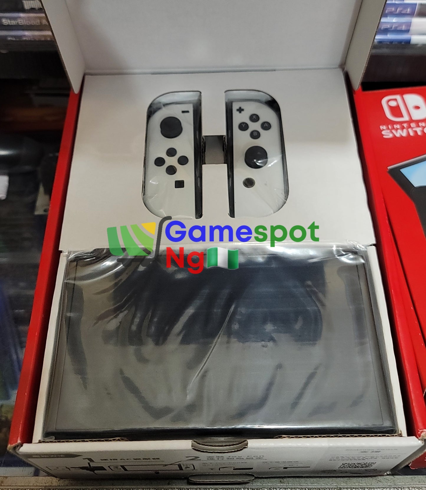 Brand New Nintendo Switch OLED + 10 Installed Games